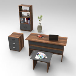 Hanah Home Vo11-Ba Juego de muebles de oficina